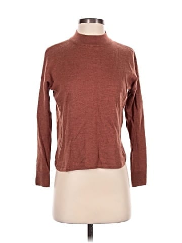 Madewell Mockneck Boxy Pullover Sweater (view 1)