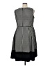 Calvin Klein Houndstooth Black Casual Dress Size 14W - photo 2