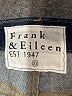 Frank & Eileen Chevron-herringbone Blue Jeans Size 31 waist - photo 7