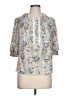 Zac & Rachel Blue 3/4 Sleeve Blouse Size L - photo 1