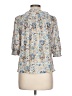 Zac & Rachel Blue 3/4 Sleeve Blouse Size L - photo 2