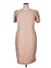 Calvin Klein Tweed Tan Casual Dress Size 14 - photo 1