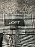 Ann Taylor LOFT Plaid Gray Dress Pants Size 8 - photo 7