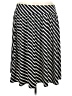 Lane Bryant Stripes Black Casual Skirt Size 22 - 24 Plus - photo 1