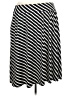 Lane Bryant Stripes Black Casual Skirt Size 22 - 24 Plus - photo 2