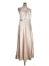 Birdy Grey 100% Polyester Metallic Silver Cocktail Dress Size 1X - photo 1