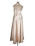 Birdy Grey 100% Polyester Metallic Silver Cocktail Dress Size 1X - photo 2