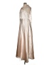 Birdy Grey 100% Polyester Metallic Silver Cocktail Dress Size 1X - photo 5