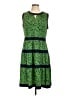 MICHAEL Michael Kors Green Casual Dress Size L - photo 1