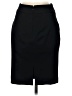Express 100% Polyester Solid Black Formal Skirt Size 0 - photo 2