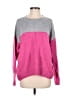 Vince Camuto Color Block Pink Pullover Sweater Size S - photo 1