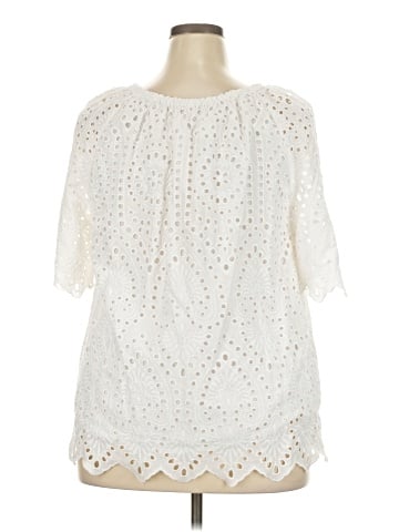 Chico's 3/4 Sleeve T-Shirt (view 2)