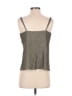 Skies Are Blue 100% Polyester Silver Sleeveless Top Size S - photo 2