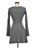 Forever 21 Solid Gray Casual Dress Size S - photo 2