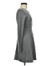Forever 21 Solid Gray Casual Dress Size S - photo 4
