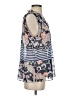 CAbi 100% Polyester Blue Sleeveless Blouse Size S - photo 4