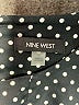 Nine West Polka Dots Black Casual Dress Size 10 - photo 7