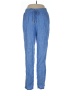 Lilly Pulitzer 100% Linen Solid Blue Casual Pants Size L (estimated) - photo 1