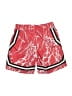 Nike 100% Polyester Graphic Red Athletic Shorts Size M - photo 2