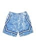 Nike 100% Polyester Graphic Blue Athletic Shorts Size M - photo 1