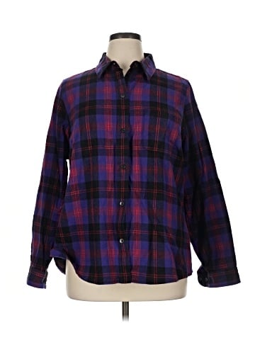 L.L.Bean Long Sleeve Button-Down Shirt (view 1)