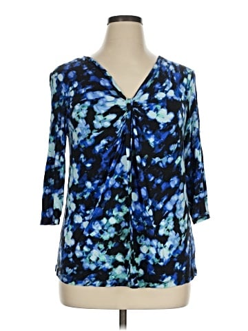 Apt. 9 3/4 Sleeve Blouse (view 1)