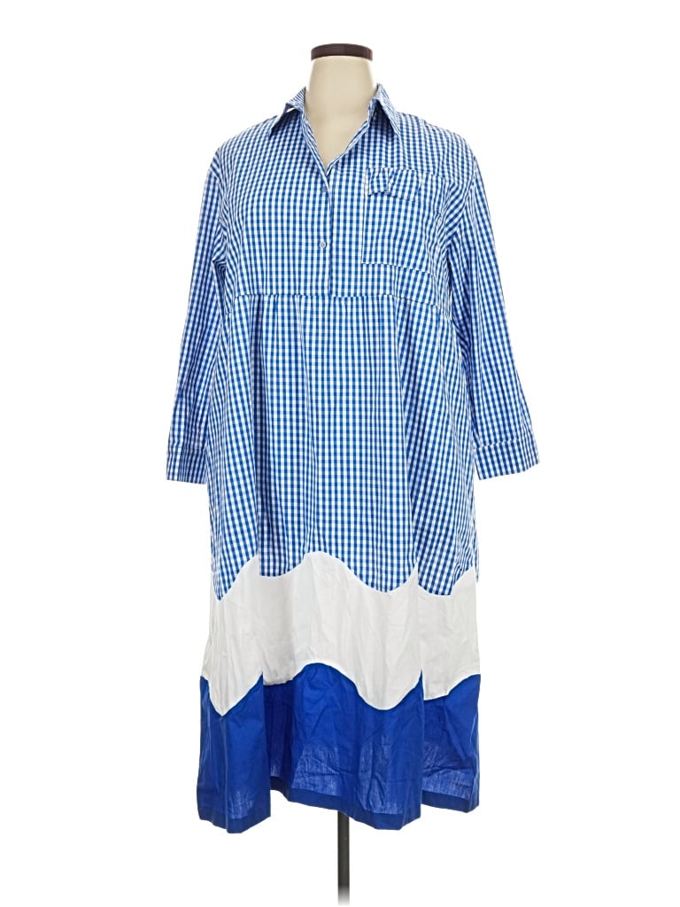Pre-owned Luxe Casual Dress In Blue