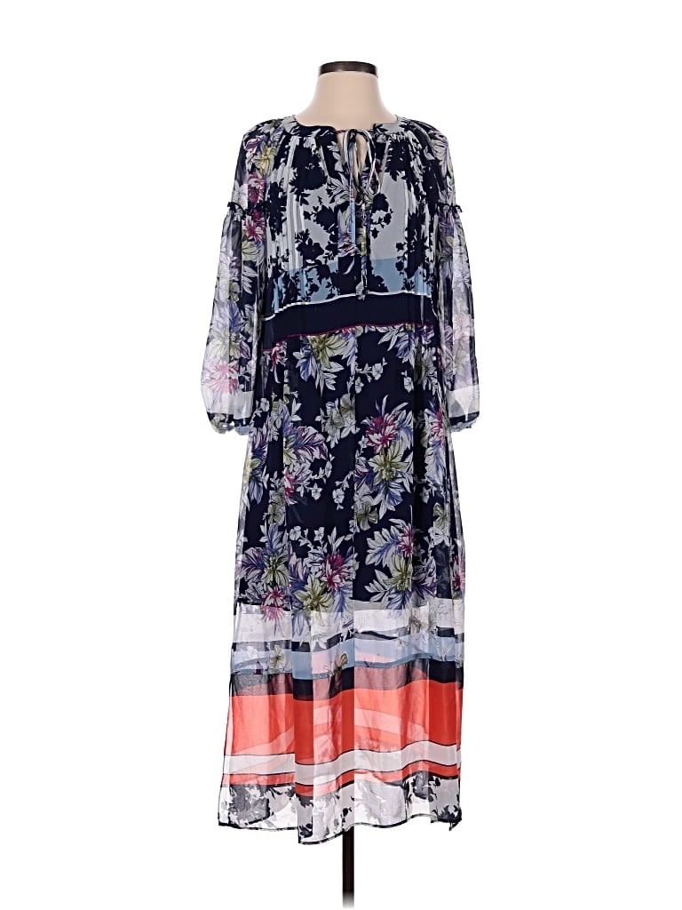 Pre-owned Taylor Casual Dress In Blue