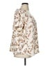 Maurices 100% Polyester Ivory Short Sleeve Blouse Size 1X - photo 4