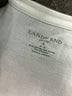 Lands' End White Short Sleeve T-Shirt Size S - photo 4