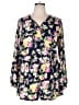 Neiman Marcus 100% Polyester Floral Purple Romper Size XL - photo 1