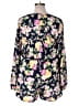 Neiman Marcus 100% Polyester Floral Purple Romper Size XL - photo 2