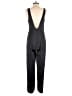 Reformation 100% Silk Solid Black Jumpsuit Size 6 - photo 2
