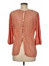 Sundance Orange 3/4 Sleeve Top Size M - photo 2