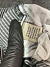 CAbi Chevron-herringbone Gray Jeans Size 14 - photo 5