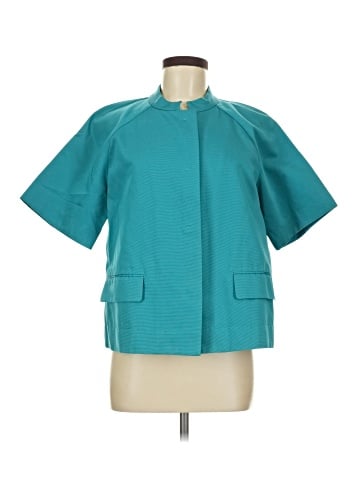 Lafayette 148 New York Short Sleeve Blouse (view 1)