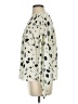 Ted Baker London 100% Polyester Polka Dots Ivory Long Sleeve Blouse Size 4 (1) - photo 5