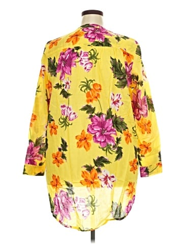 Roaman's 3/4 Sleeve Blouse (view 2)