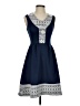 notions + grace Argyle Blue Casual Dress Size S - photo 1