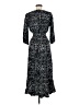 Sam Edelman 100% Rayon Polka Dots Black Casual Dress Size 8 - photo 2