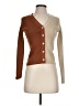 Peach Brown Long Sleeve Top Size S - photo 1