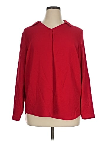 Cj Banks Long Sleeve Blouse (view 1)