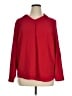 Cj Banks 100% Polyester Red Long Sleeve Blouse Size 1X - photo 1