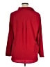 Cj Banks 100% Polyester Red Long Sleeve Blouse Size 1X - photo 2