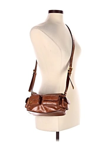 MICHAEL Michael Kors Leather Crossbody Bag (view 2)