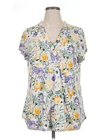 Lane Bryant Short Sleeve Henley (view 1)
