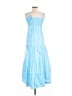 Lusana Blue Cocktail Dress Size 6 - photo 2