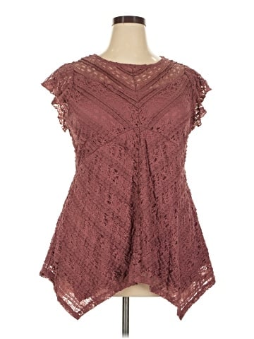 Torrid Short Sleeve Blouse (view 1)