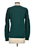 Garnet Hill 100% Cashmere Solid Teal Cashmere Pullover Sweater Size S - photo 2