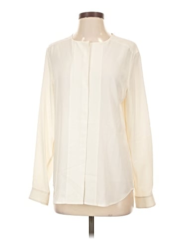 Thakoon Long Sleeve Silk Top (view 1)